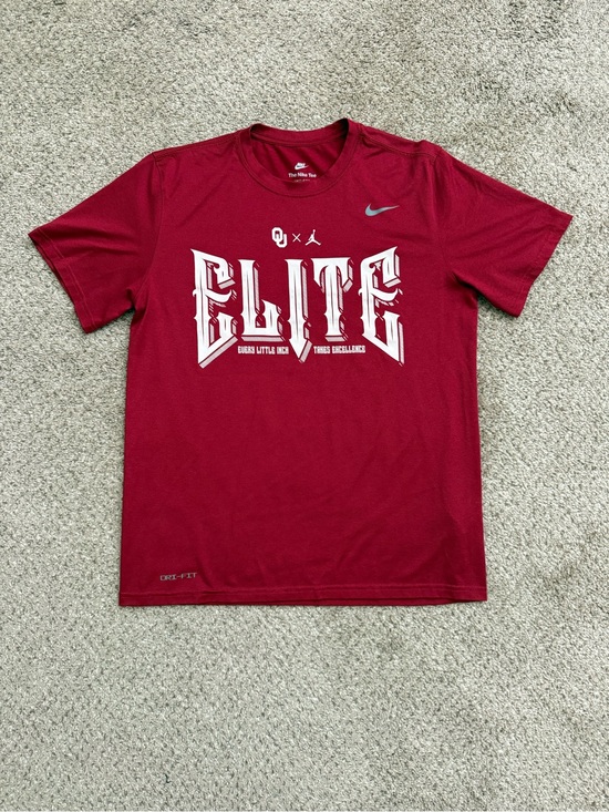 Nike Other - OU Football Team Issued Player Exclusive Nike Jordan Short Sleeve Tee Mens Large
